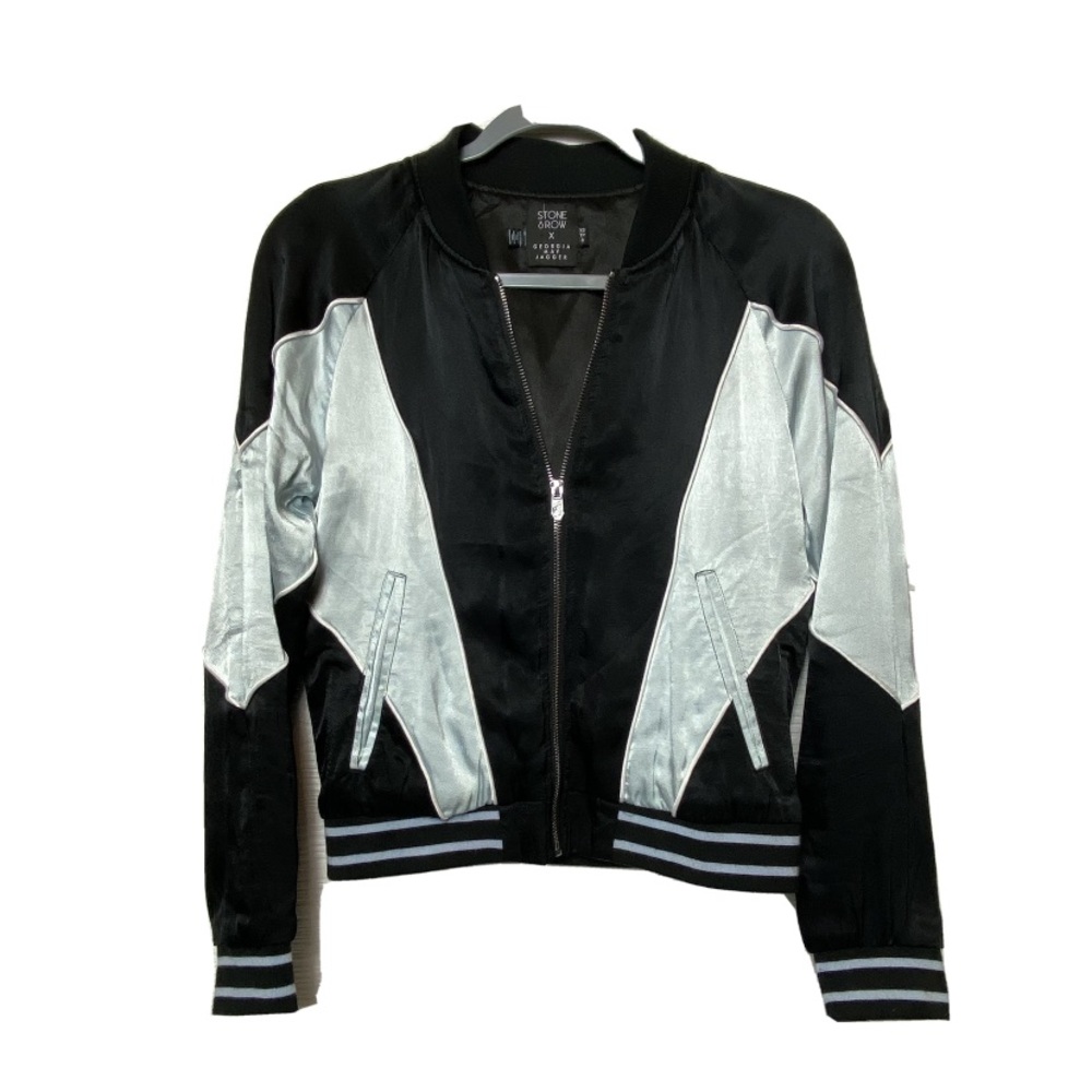 Stone Row x‎ Georgia May Jagger bomber Jacket